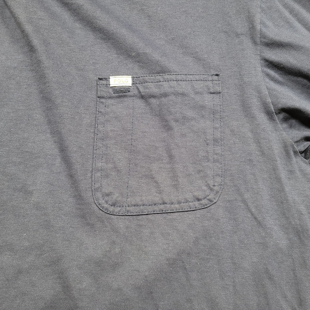 Polo Country Ralph Lauren Shirt Mens Medium Blue Turtleneck Pullover Long Sleeve - Picture 3 of 15